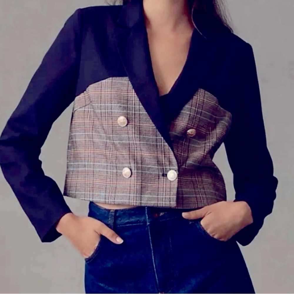 Anthropologie Dolan Corset Blazer; Size Small